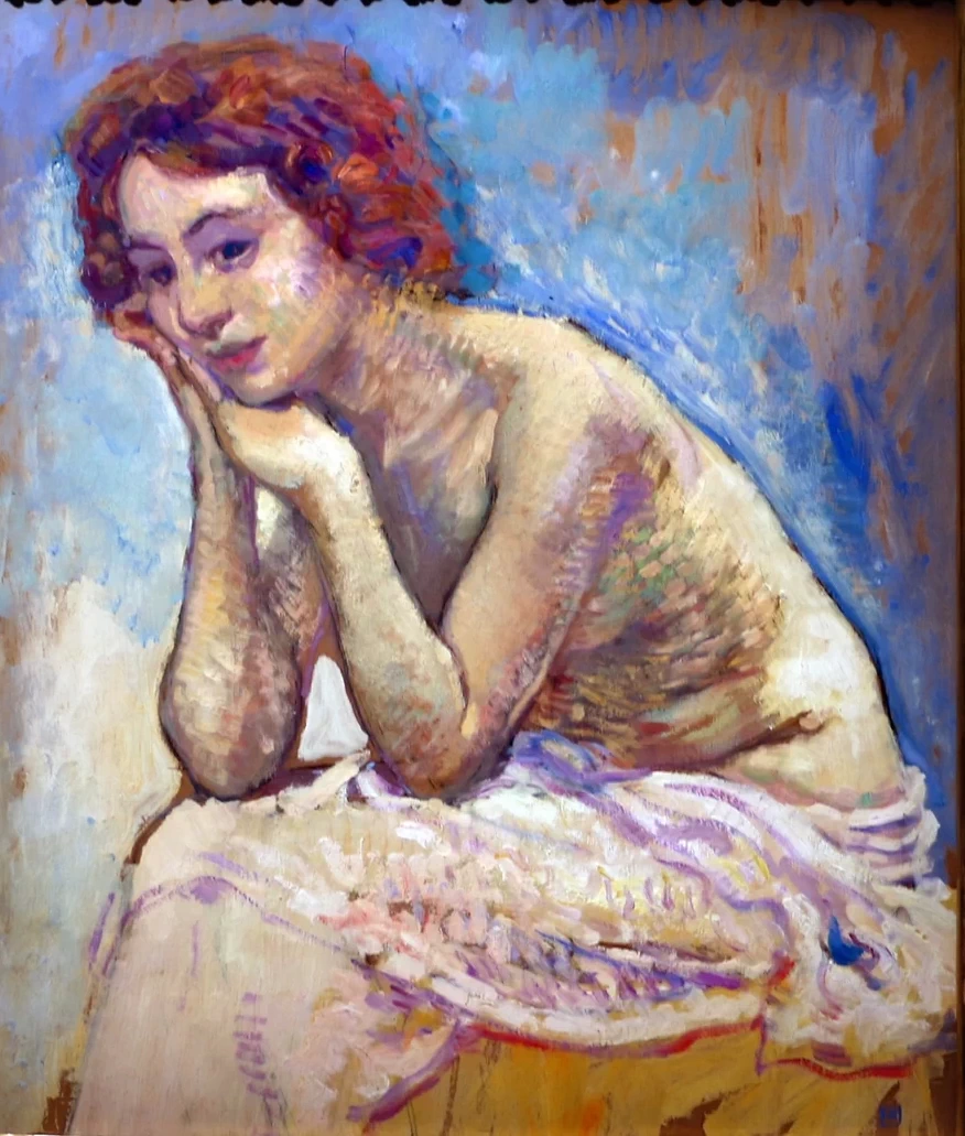 Ritratto femminile a mezzobusto, 1914